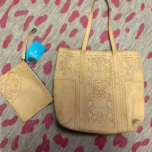 Lane Boots Robin bag with matching makeup bag